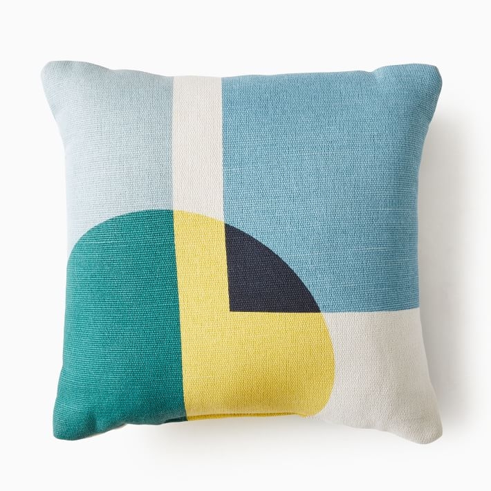 Graphic Shapes Indoor/Outdoor Pillow - Image 0