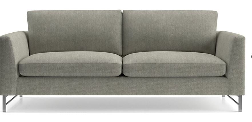 Tyson Sofa with Stainless Steel Base - Image 0