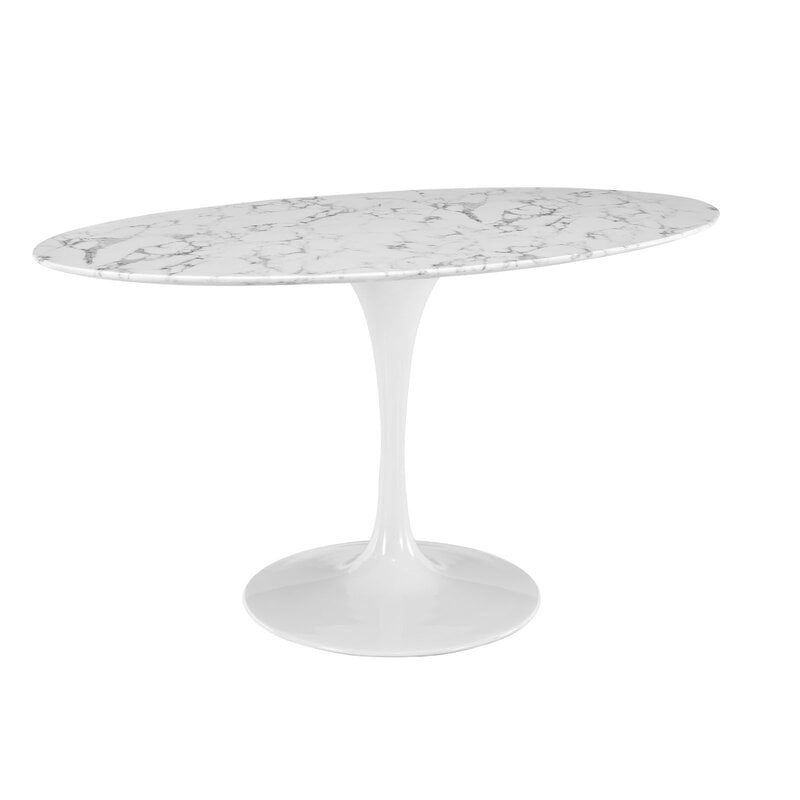 Rosalyn 60'' Pedestal Dining Table RESTOCK Oct 28, 2021. - Image 0