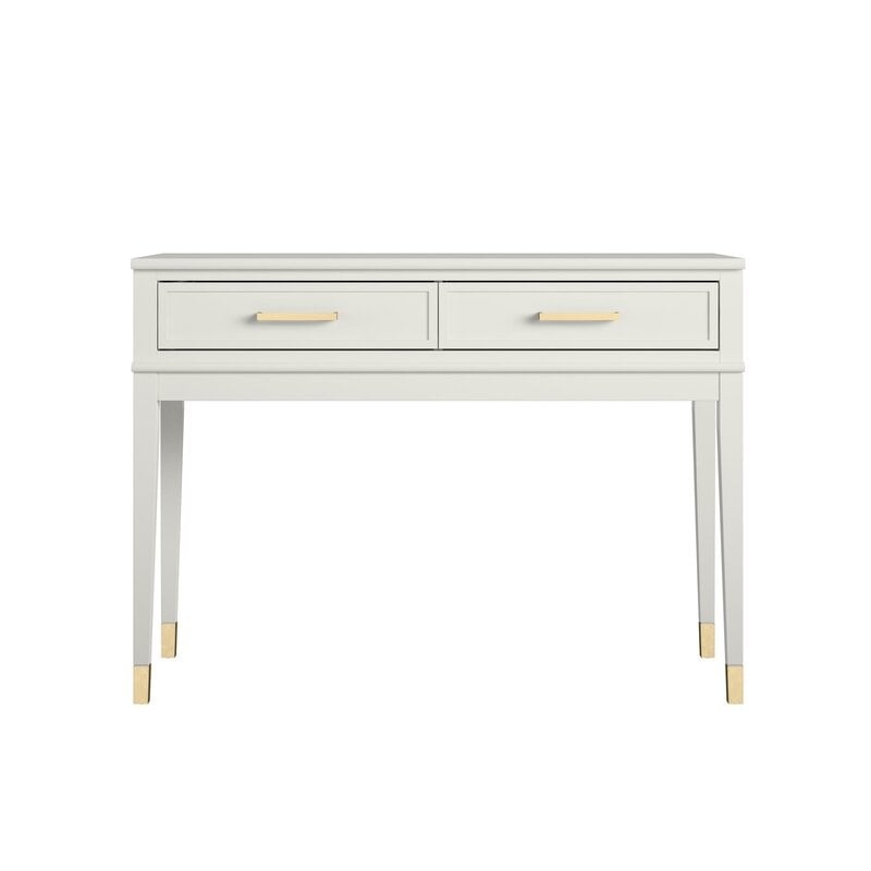 Westerleigh 41" Console Table, White - Image 1