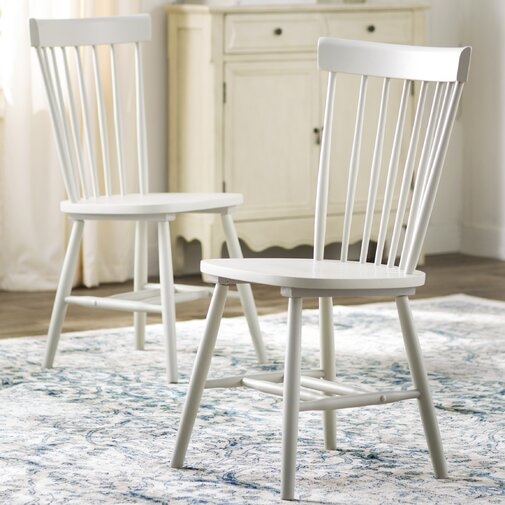 Valdosta Solid Wood Windsor Back Side Chair (Set of 2) - Image 1