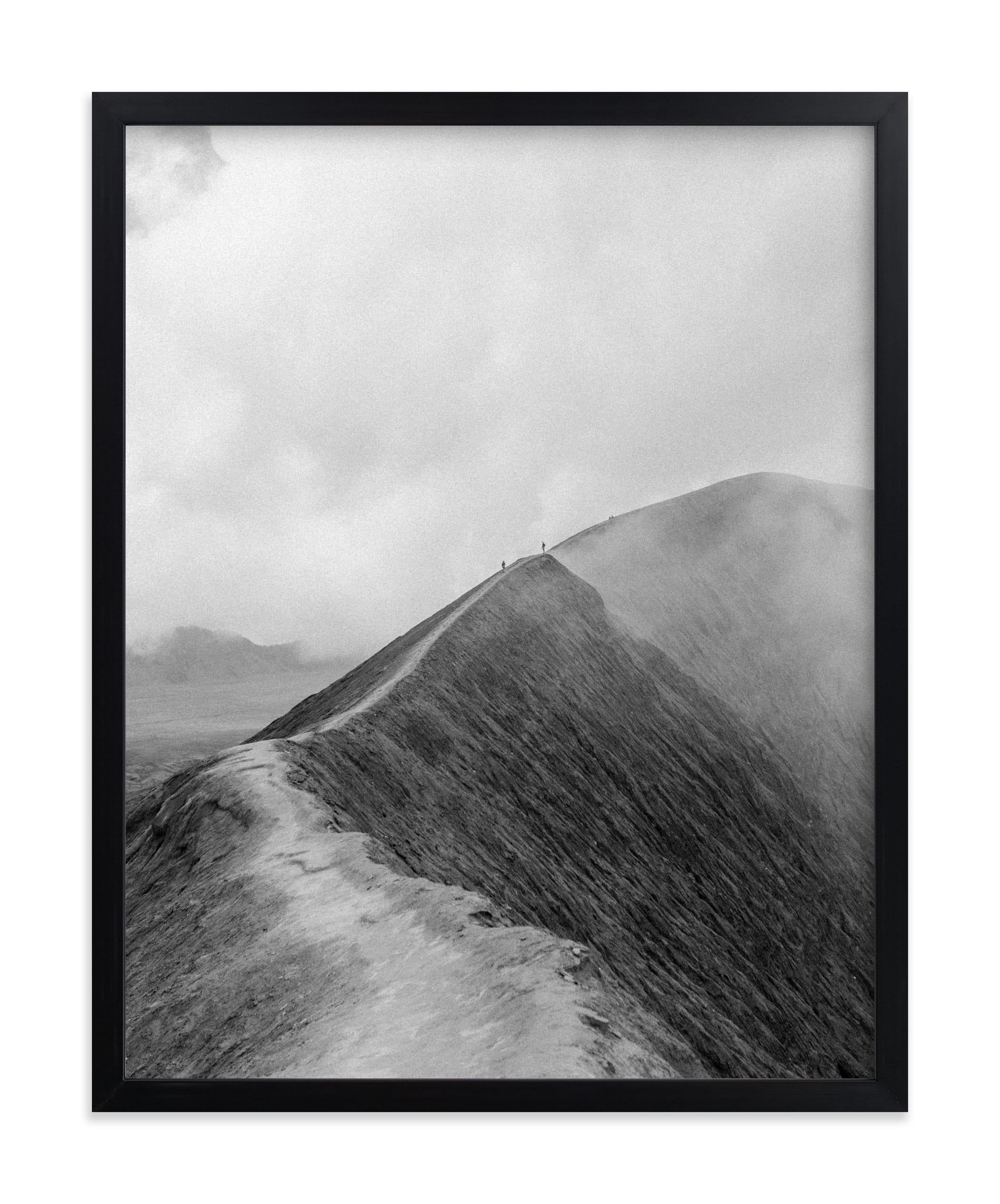 Mighty Mount Bromo -Black & White - Image 0
