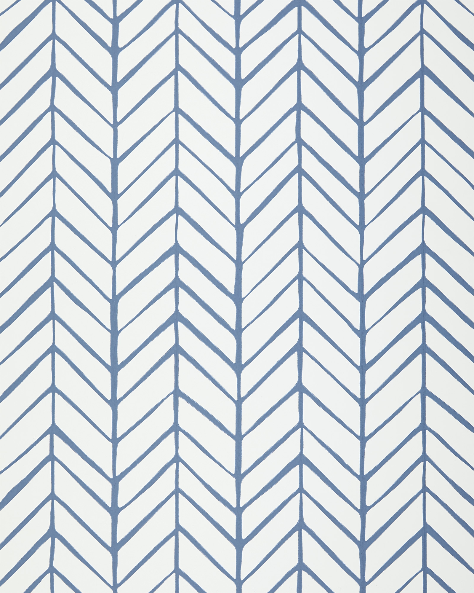 Feather Wallpaper - Denim - Image 1