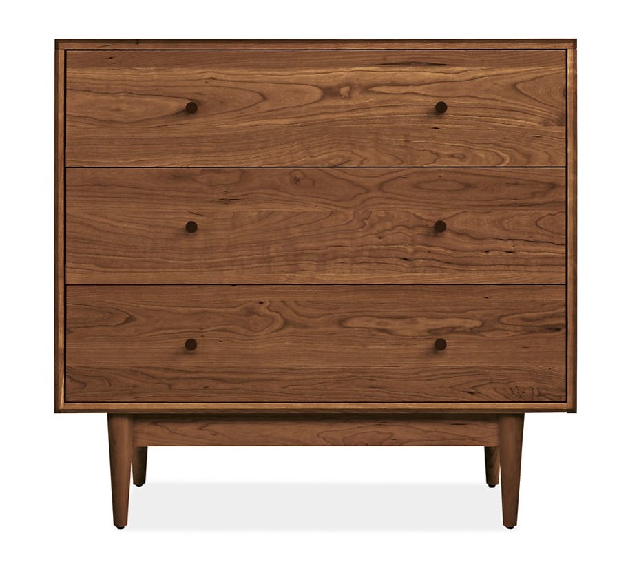 Grove Dresser, four-drawer, walnut - Image 0