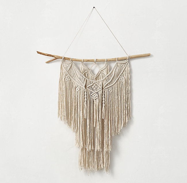 Hand-Knotted Macrame Medium Wall Hanging - Image 0