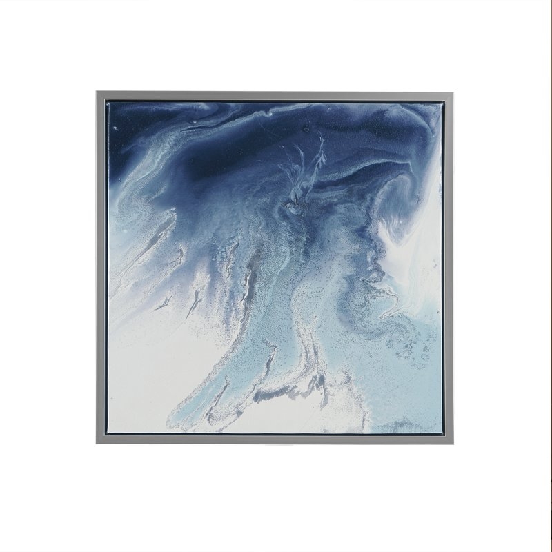 'Lagoon 2 Gel Coat' 2 Piece Framed Graphic Art Print Set on Canvas - Image 2