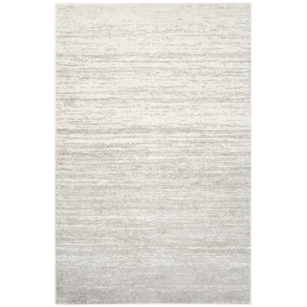 Mcguire Ivory/Silver Area Rug, 6' x 9' - Image 0