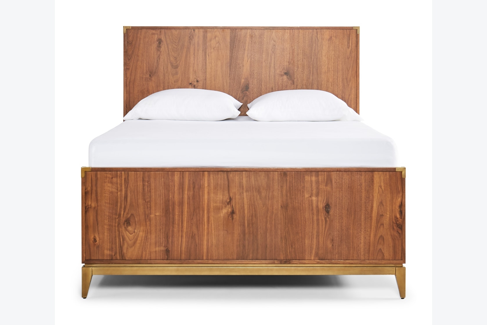Fenton Mid Century Modern Bed - Queen - Image 1