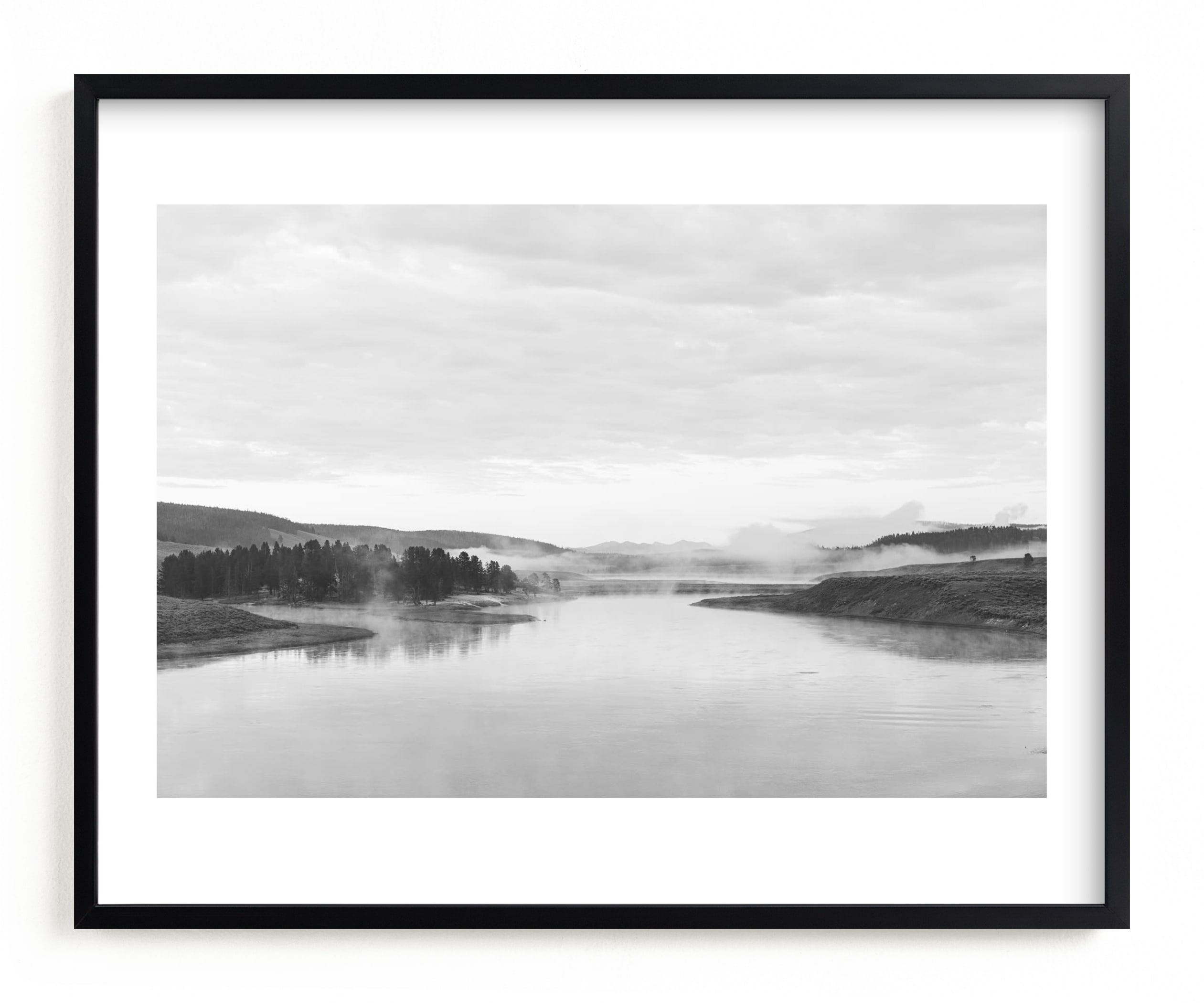 Misty Lake Limited Edition Fine Art Print - Image 0