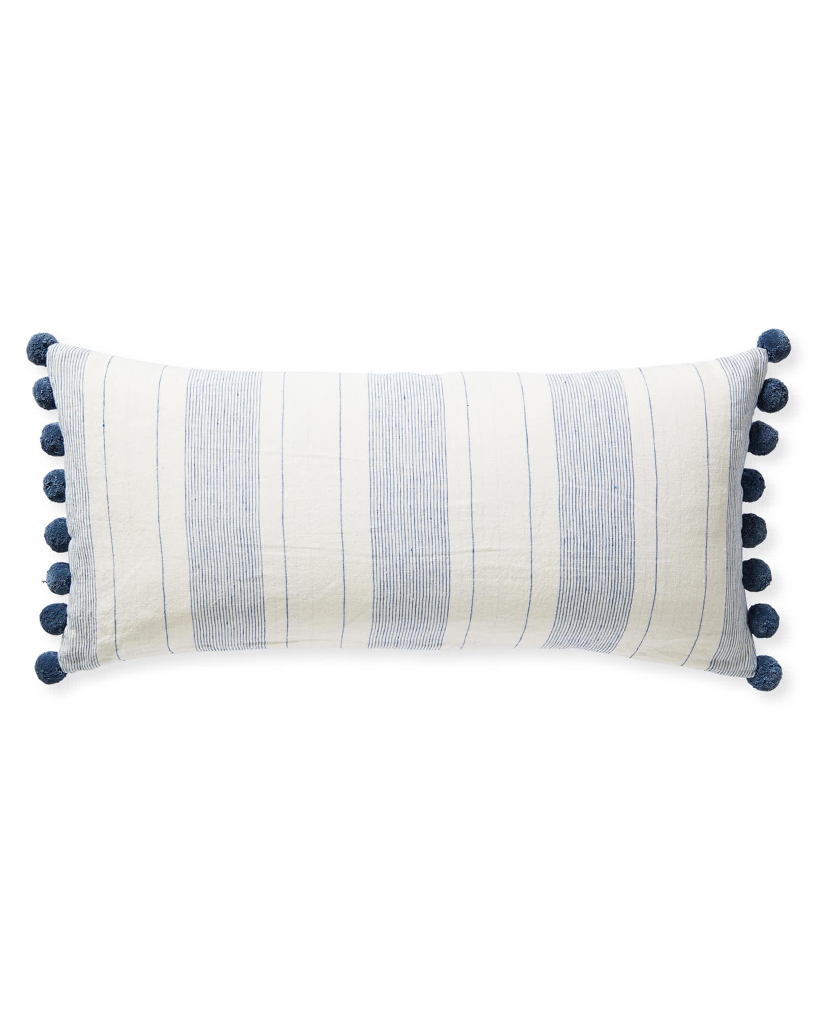 Luca Pillow Cover - washed indigo - 14x30 - Image 0