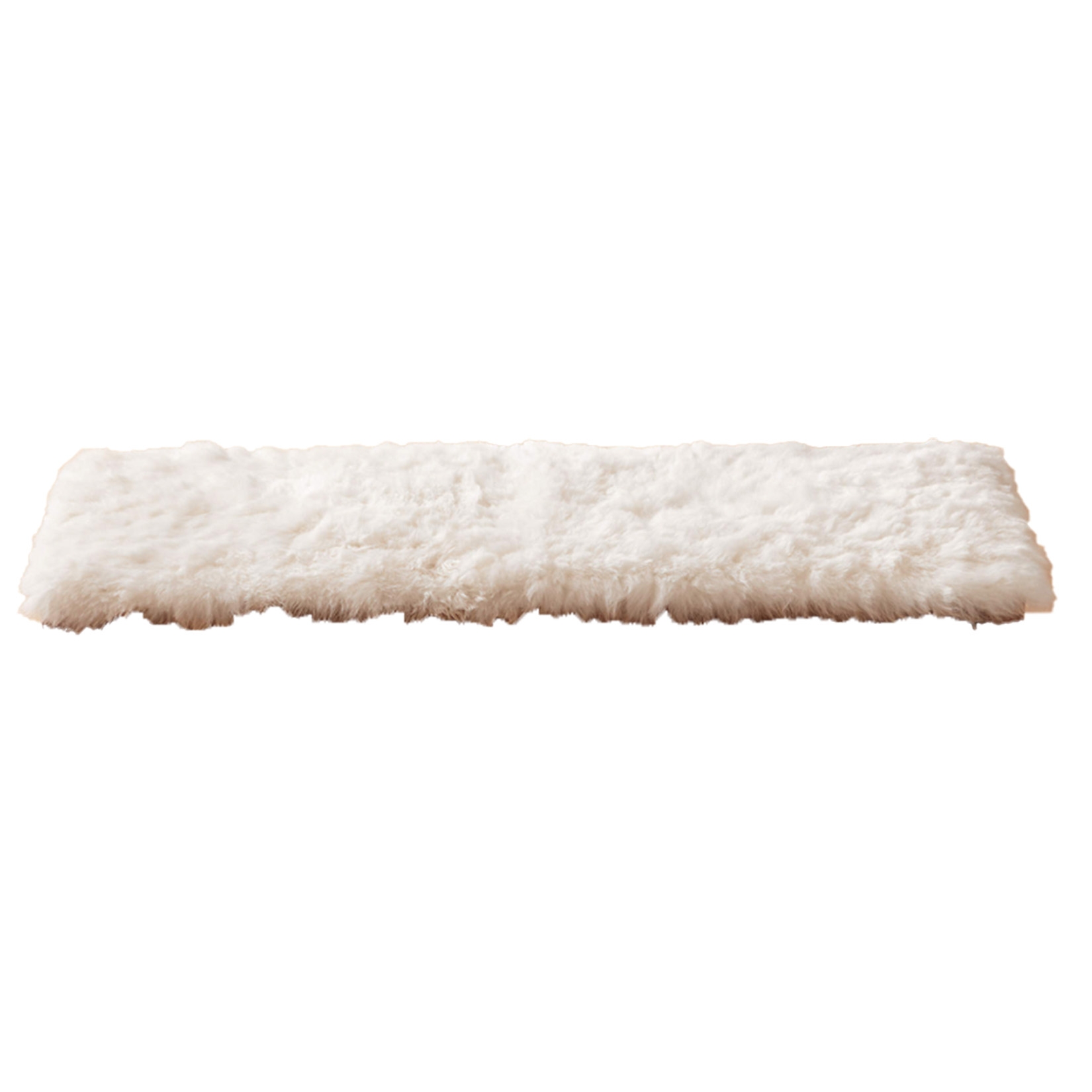 Fuze White Icelandic Sheepskin Bench Pad - Image 0