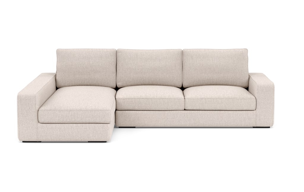 Ainsley Sectional Sofa with Left Chaise / Wheat Cross Weave - Image 0