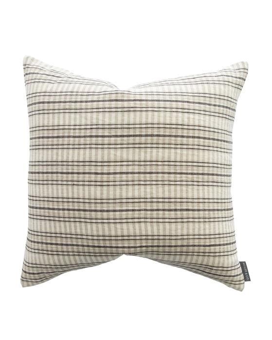 Mason Woven Stripe Pillow Cover - Image 0
