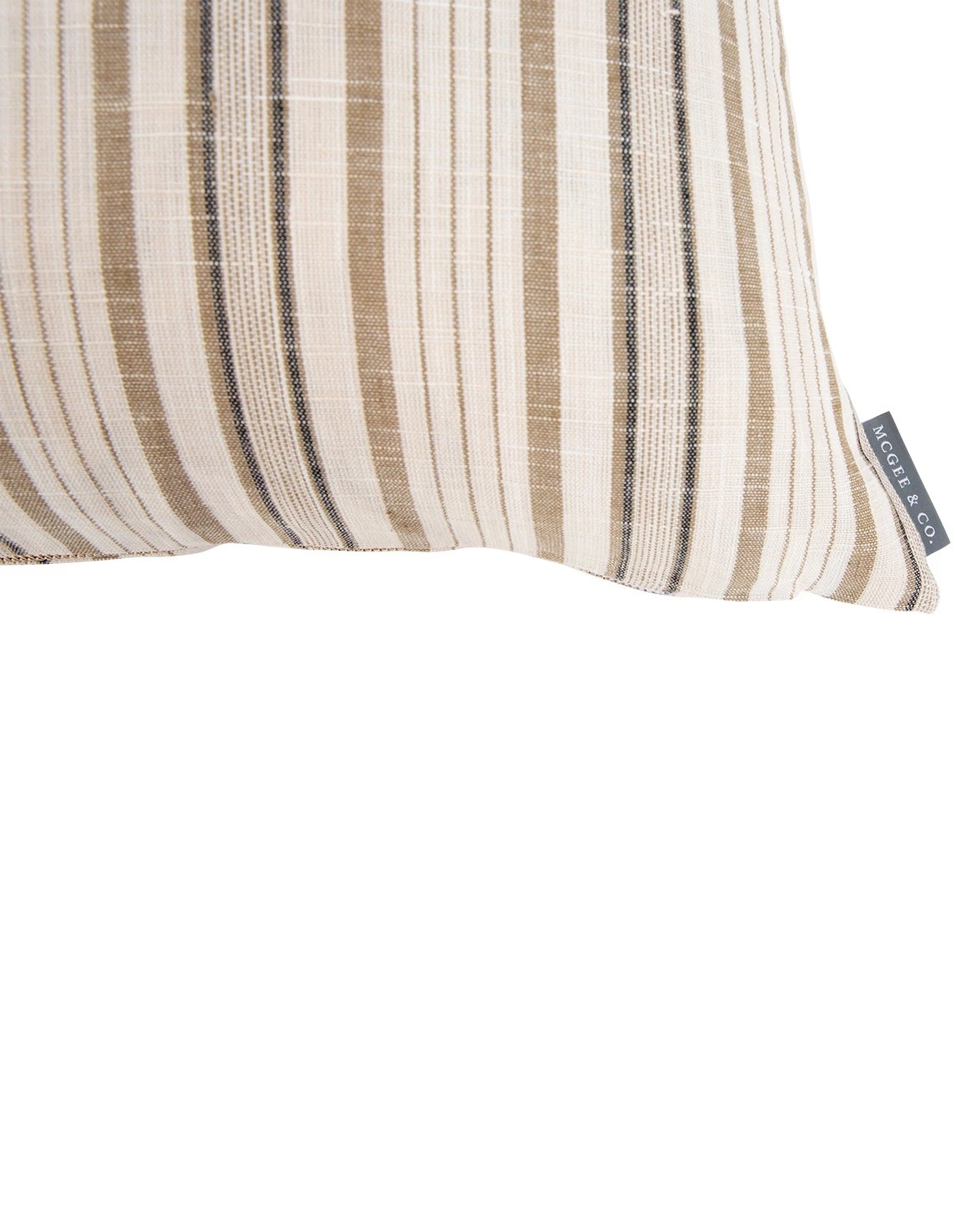 ARCHIE PILLOW WITHOUT INSERT, CAMEL, 14" x 20" - Image 1