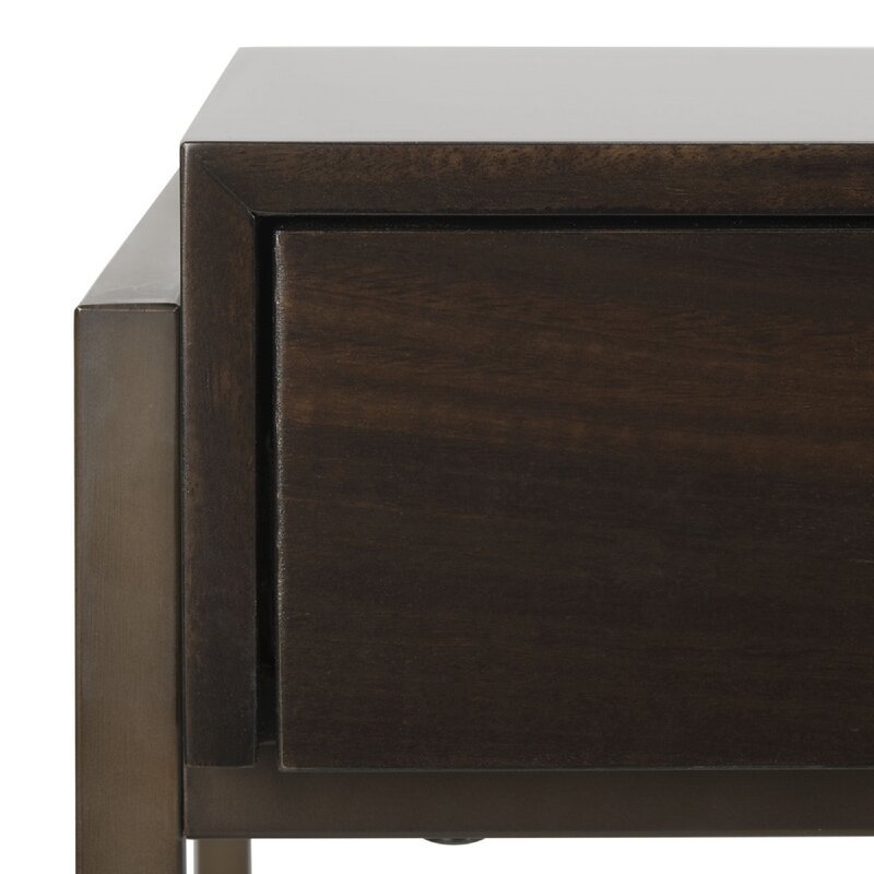 COUTURE GENEVIEVE 3 DRAWER REVERSIBLE SOLID WOOD DESK - Image 2