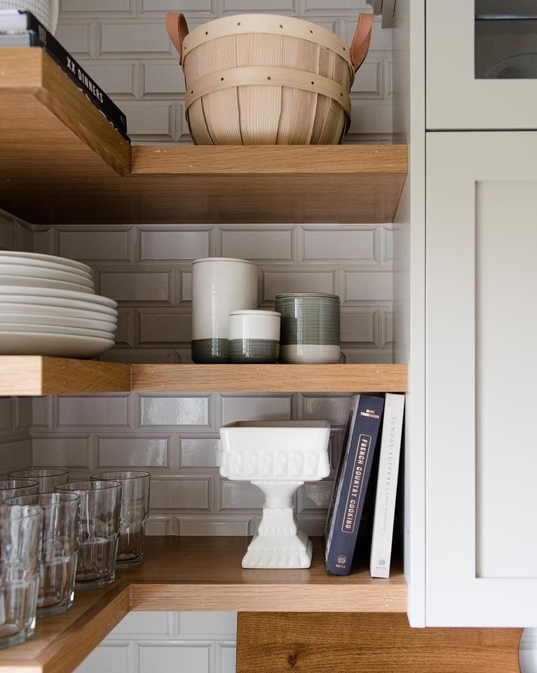 WHITE & GRAY CANISTER, LARGE - Image 3