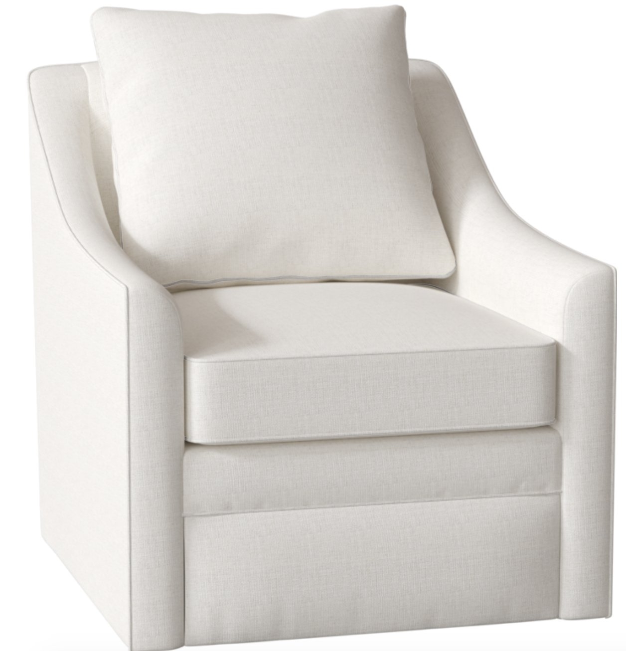Quincy Swivel Armchair Bevin Natural - Image 0