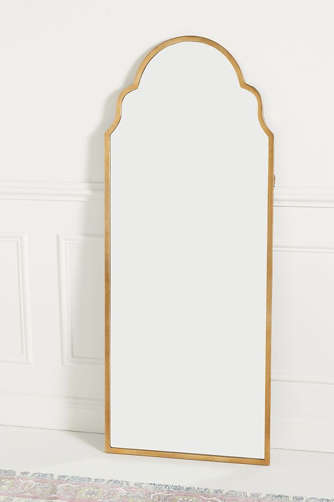 Adelaide Mirror, Floor Mirror, Bronze - Image 1
