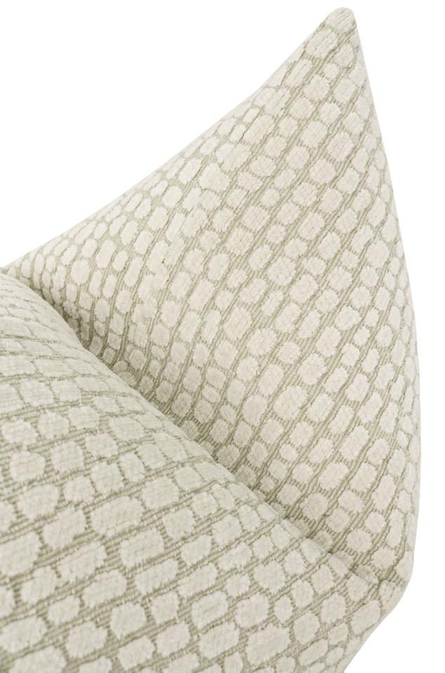 Ocelot Chenille Pillow Cover, 20" x 20" - Image 2
