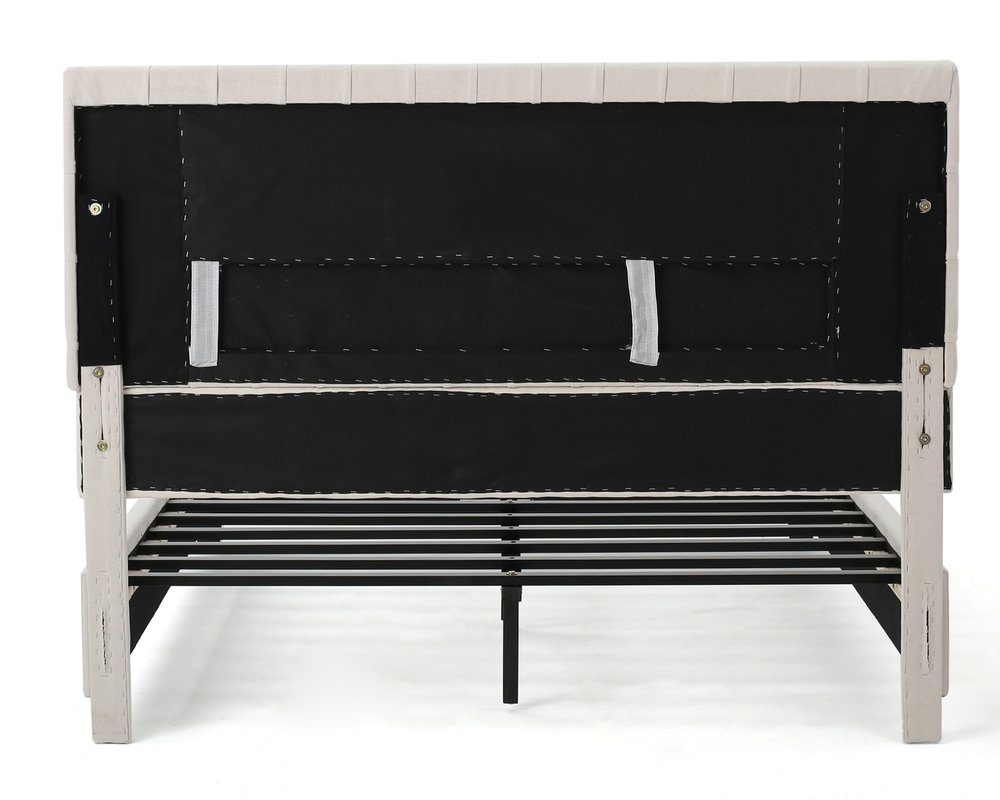 Hyannis Queen Upholstered Platform Bed - Image 4
