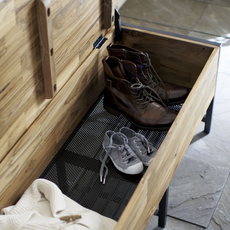 Teca Storage Trunk-Bench - Image 2