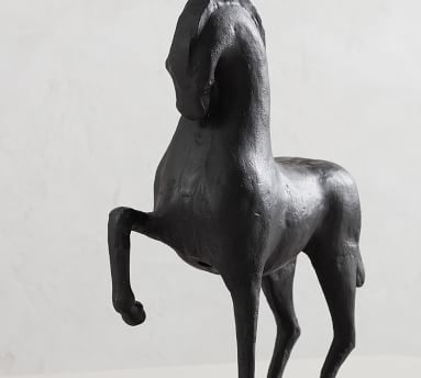Prancing Horse Object, Bronze - One Size - Image 3