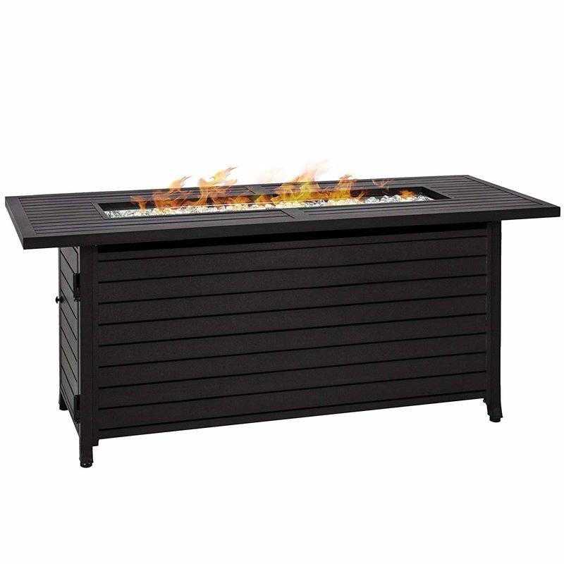 Outdoor Steel Propane Fire Pit Table - Image 0