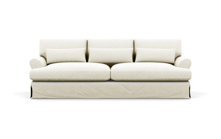 Maxwell Slipcovered sofa, vanilla - Image 0