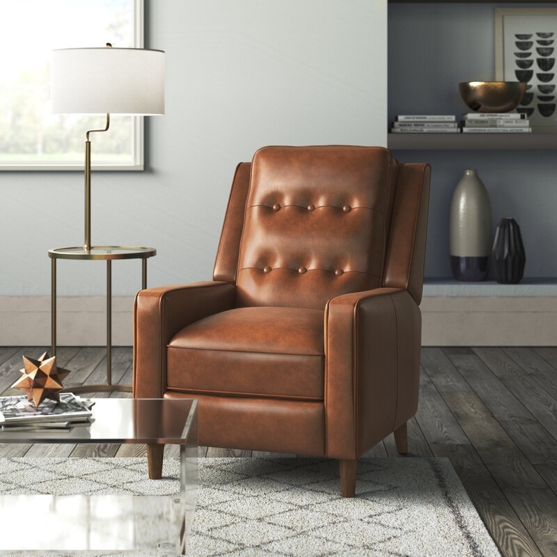 Kaley Leather Recliner - Image 1