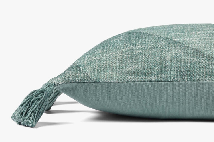 NO LONGER AVAILPILLOWS PJB0011 GREEN 13" x 21" Cover w/Down - Image 1