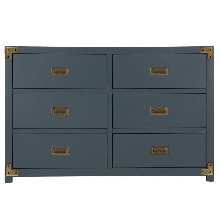 Sumitra 6 Drawer Double Dresser  See More from Mack & Milo™ - Image 0