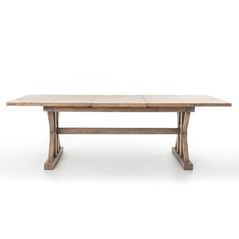 Four Hands Tuscan Spring Extendable Solid Wood Dining Table - Image 3