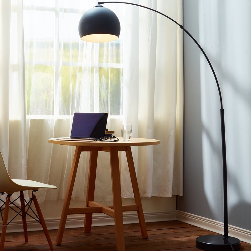 Weil 67" Arched Floor Lamp - Image 1