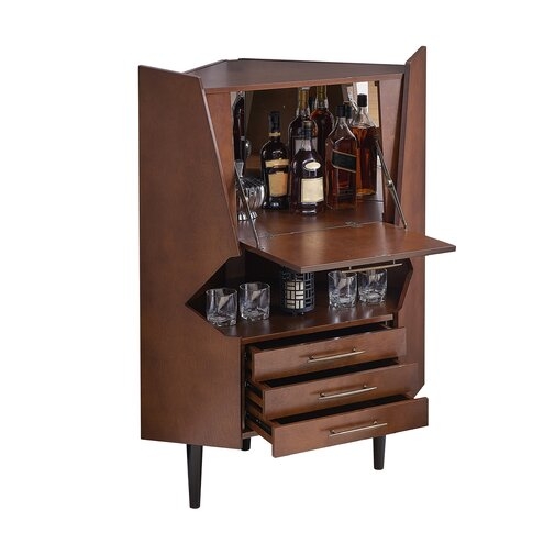 Hester Corner Bar Cabinet - Image 2