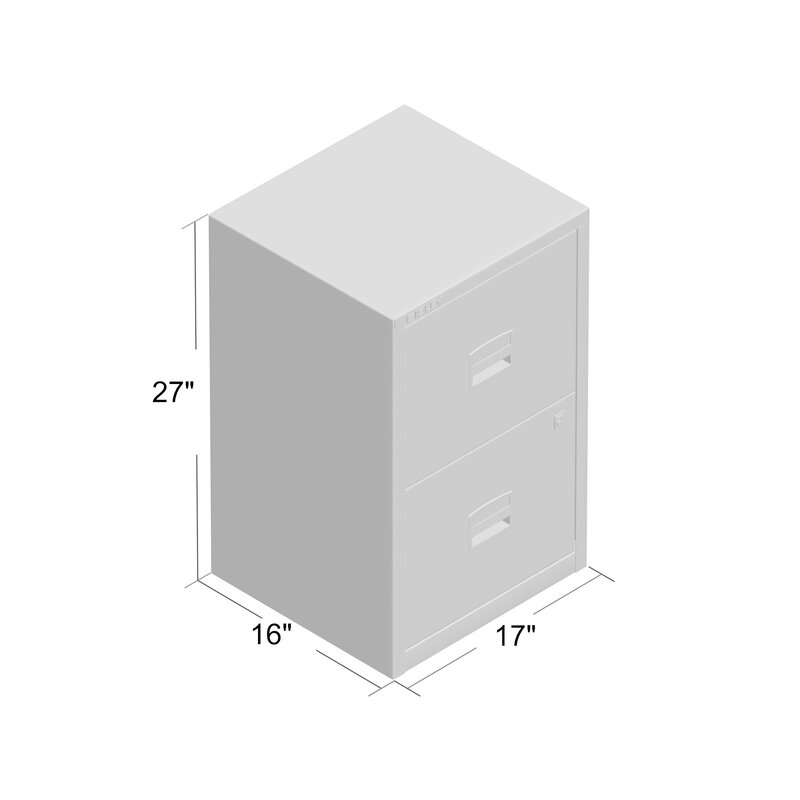 Rutherford 2-Drawer Vertical Filing Cabinet - Image 4