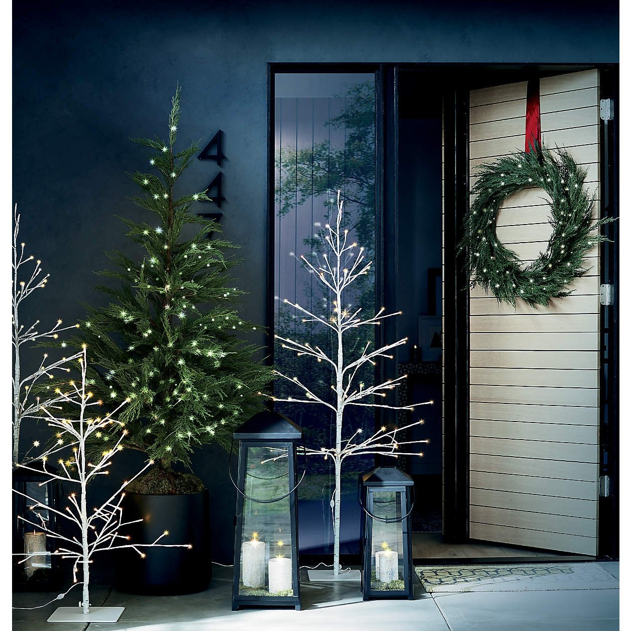 Faux Cypress Wreath 26" - Image 2