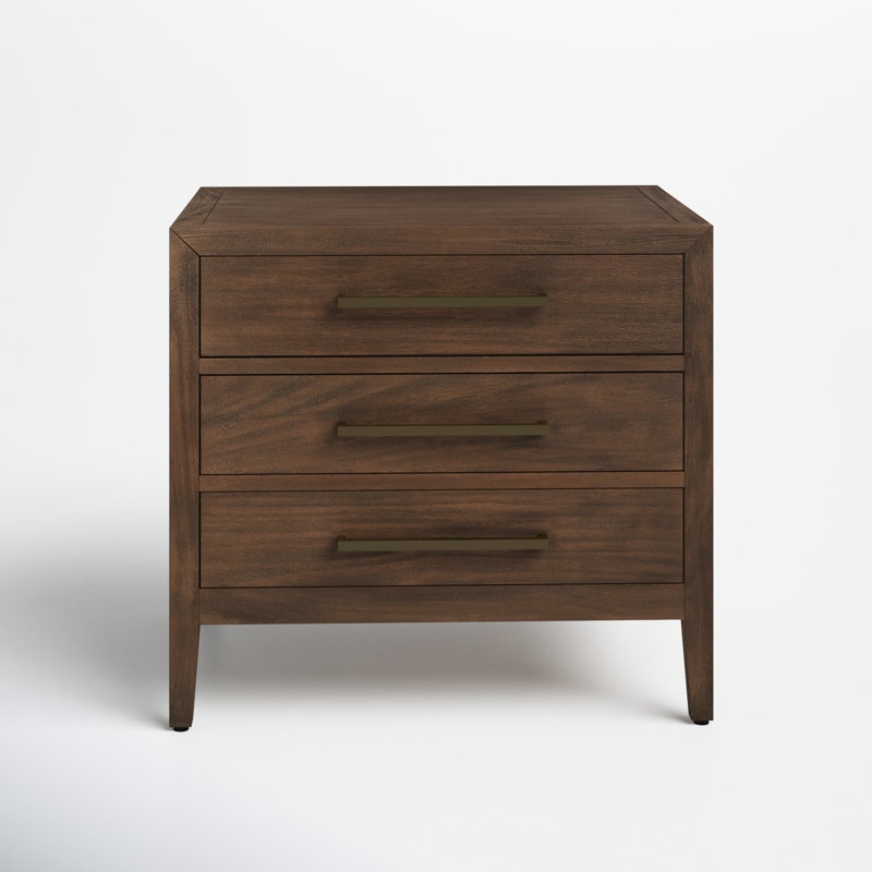 Kimana Solid + Manufactured Wood Nightstand - Image 1