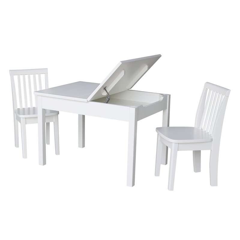 Rozanne Kids 3 Piece Play Table and Chair Set - Image 2