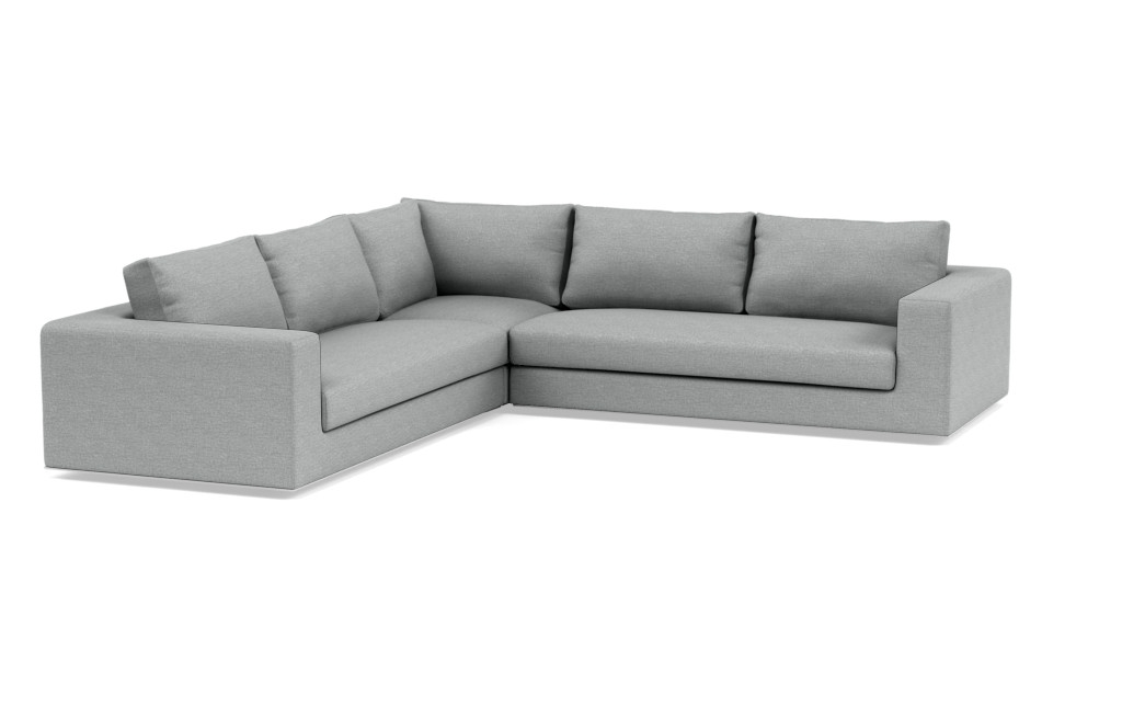 WALTERS Corner Sectional Sofa with Bench Cushion - Image 0