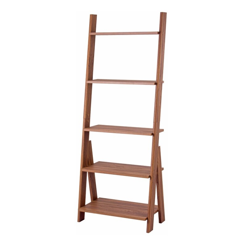 Shrum 65" H x 25" W Ladder Bookcase - Image 1
