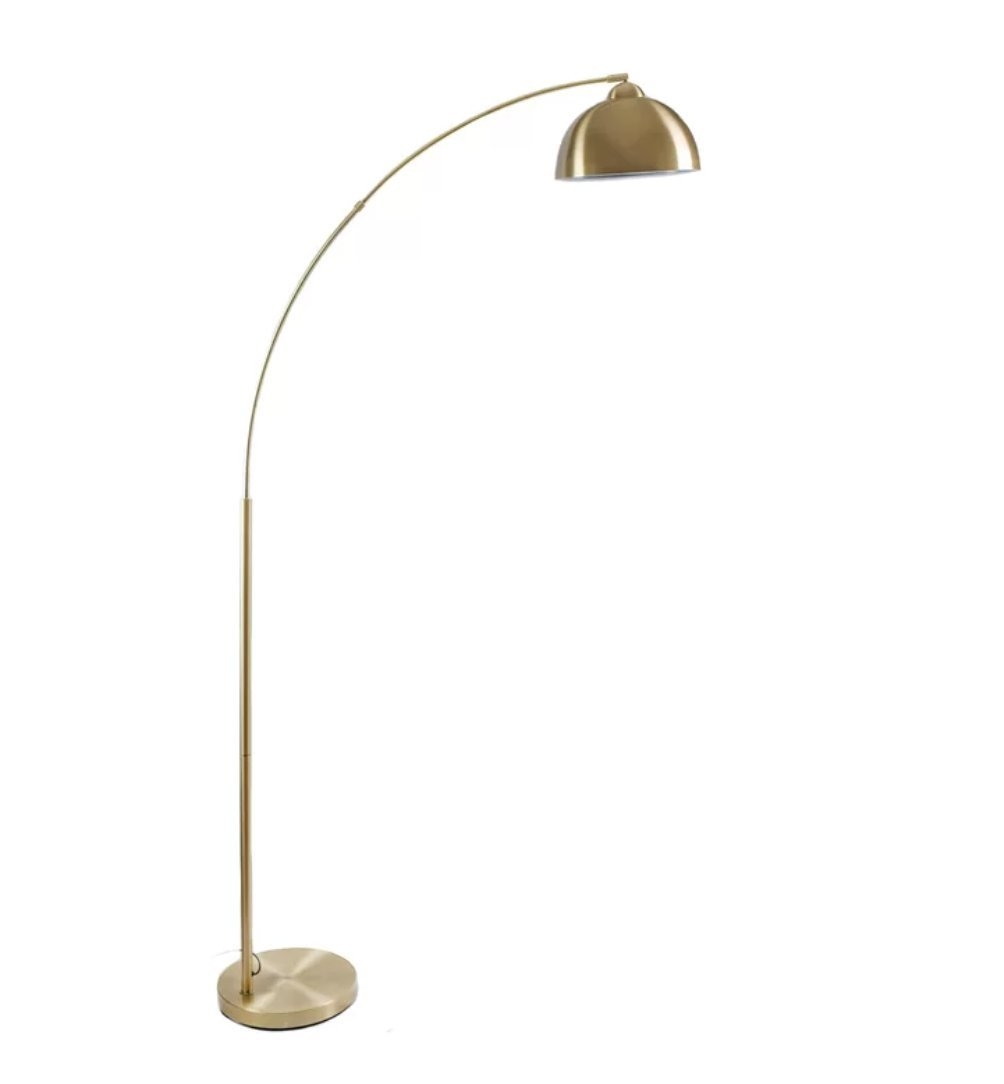 Arenstein Angelray 79" Arched Floor Lamp - Image 0