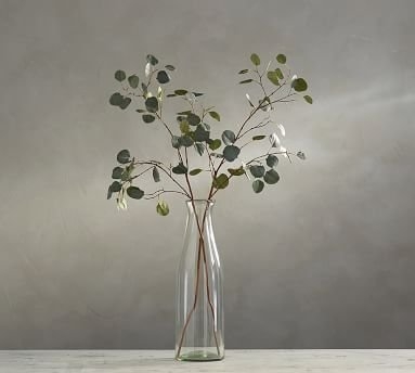 Faux Silver Dollar Eucalyptus Branch - Image 2
