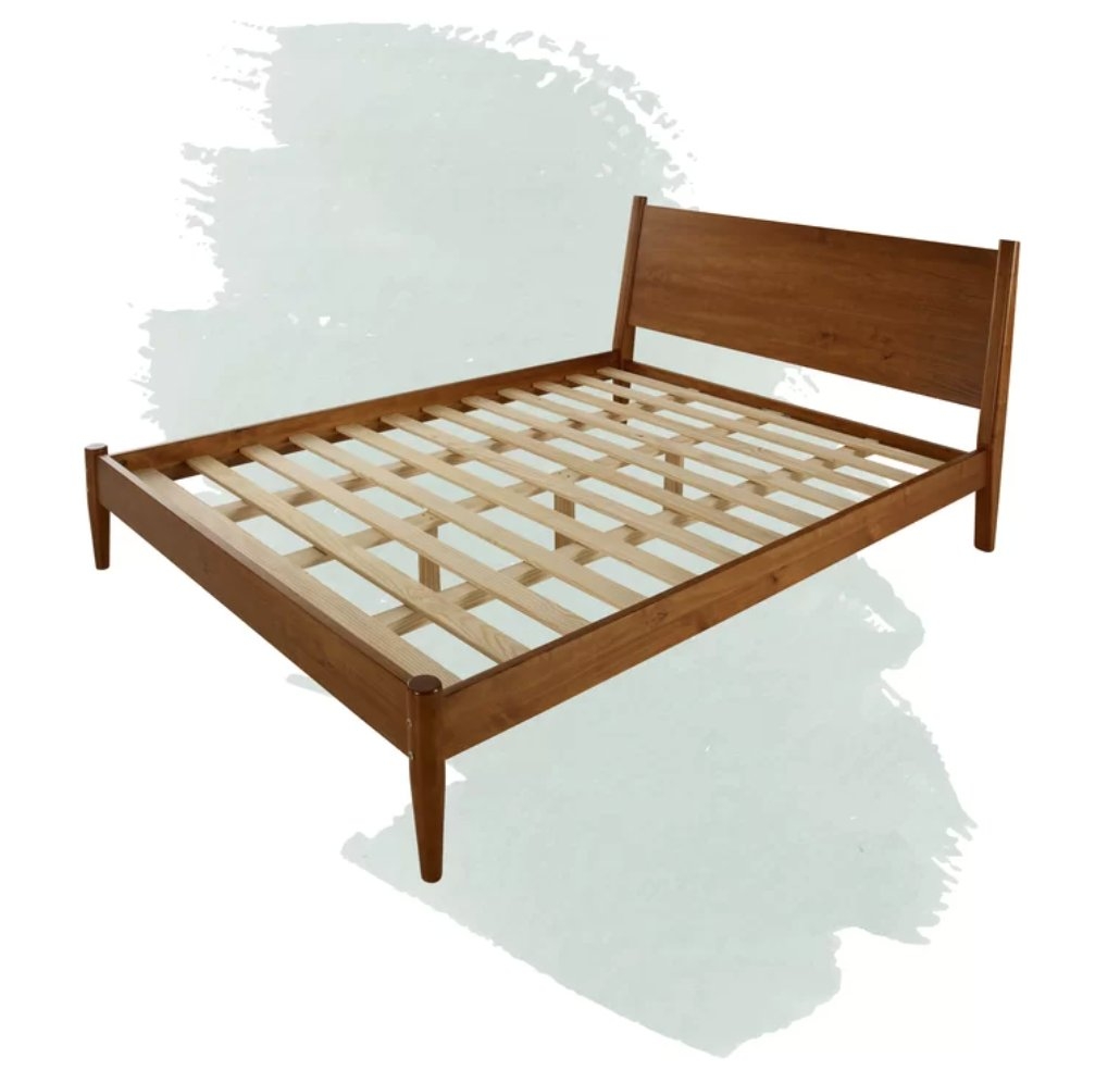 Grady Solid Wood Platform Bed - Image 1