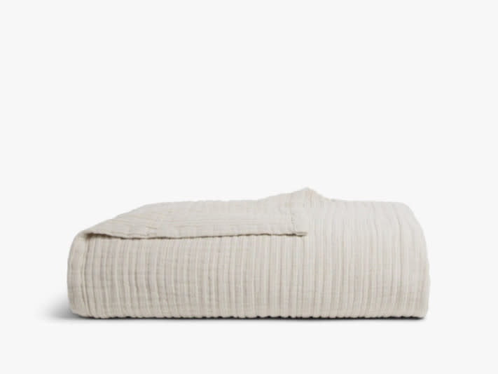 Cloud Linen Gauze Bed Blanket - Image 0