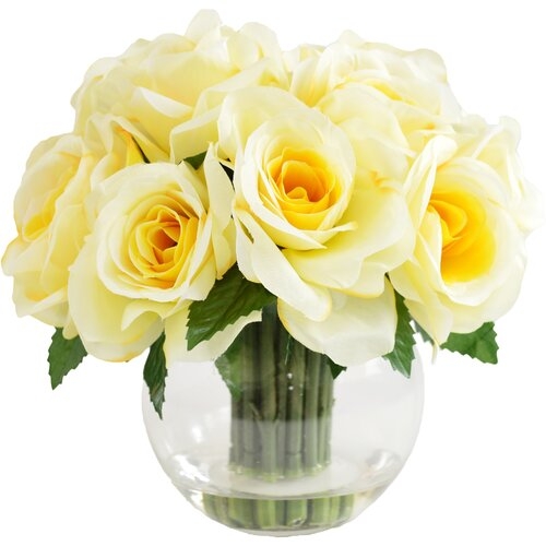 Faux Yellow Rose - Image 0