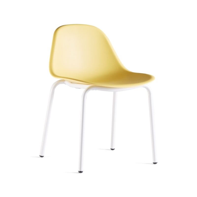 Lennon Yellow Molded Play Chair - Image 1