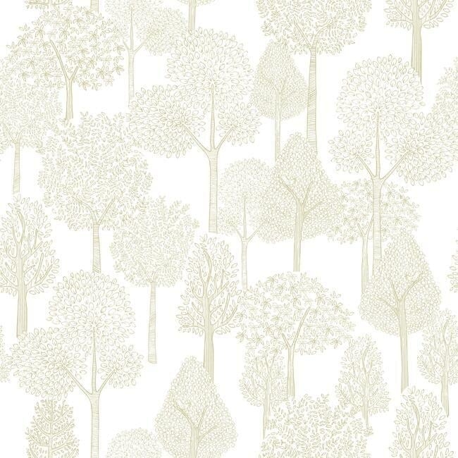 Treetops Premium Peel and Stick Wallpaper - Image 0