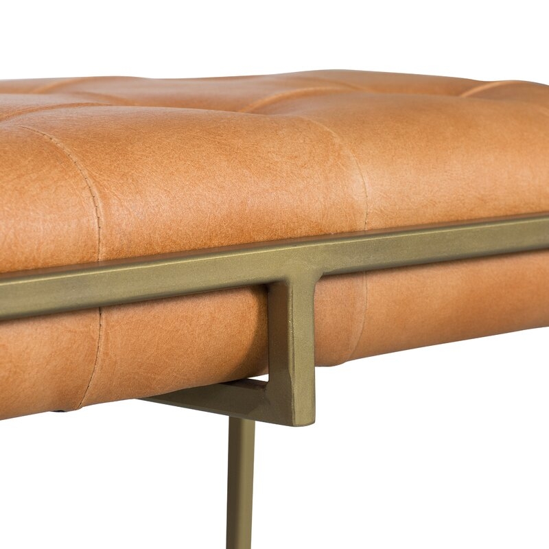 Genuine Leather Bench - Image 4