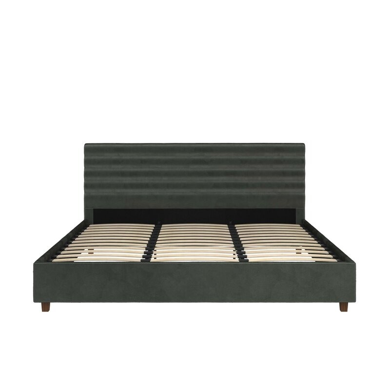 Josie Upholstered Platform Bed - Image 2