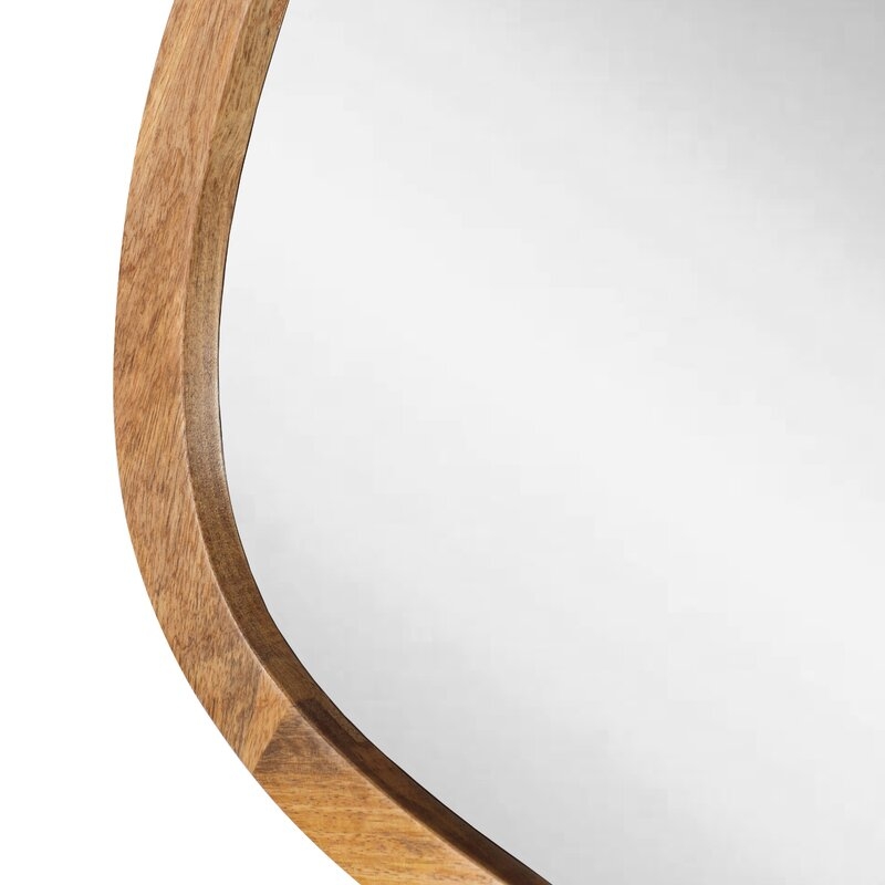 Desborough Irregular Wood Wall Mirror - Image 2